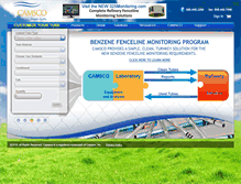 Tablet Screenshot of camsco.com